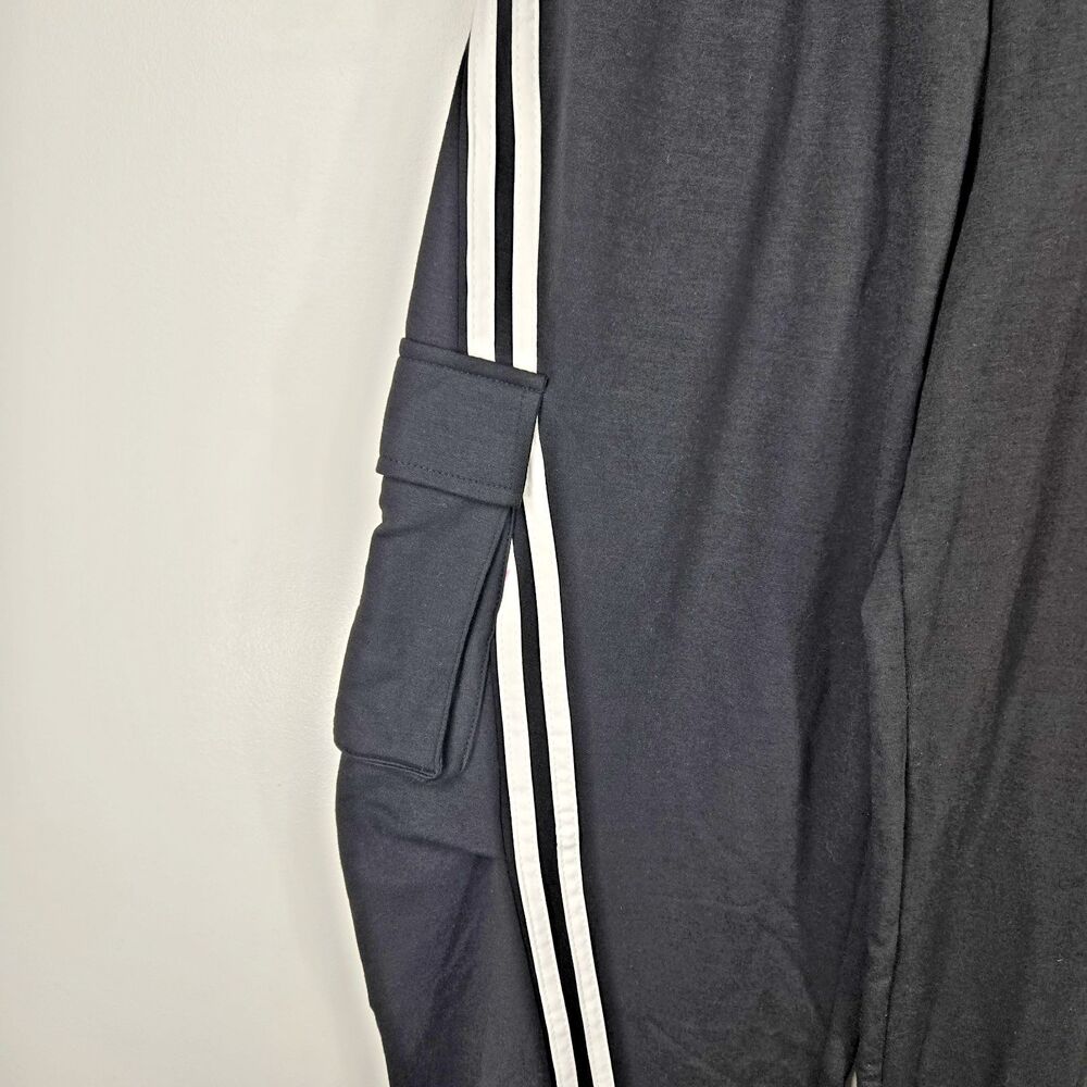 Micas Women's Size Small Denim Patchwork Pocket Trousers Streetwear Club NWT - Picture 2 of 10